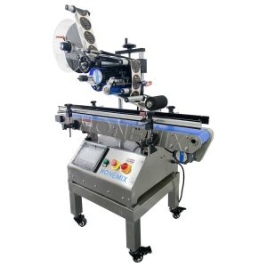 Small Semi Auto Labeling Machine 220V / 50Hz Flat Surface Labeling Machine