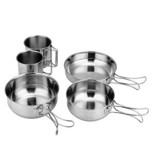 China Lightweight Outdoor Cookware Set  Nonstick  For Family Hiking on sale