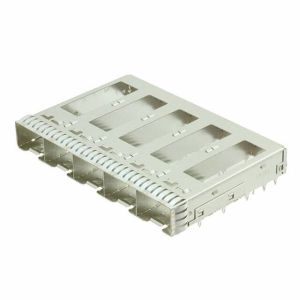 China 2284170-1 SFP+ Cage 1 X 5 Port 16 Gb/S Through Hole Press-Fit on sale