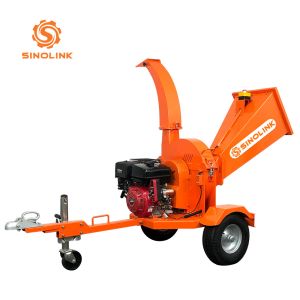 Wholesale 120mm Wood Chipper Machine 15hp Disc Gasoline Engine 4.7inch from china suppliers