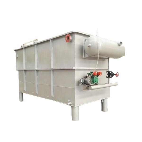 Rectangle Air Float Sewage Pretreatment Equipment 1000 kg Separating Suspended