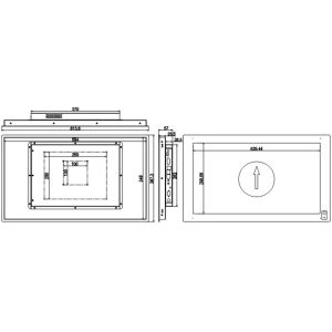 IPPC-2406TW2 23.8" Embedded Touch Screen PC Wide Screen Capacitive Touch