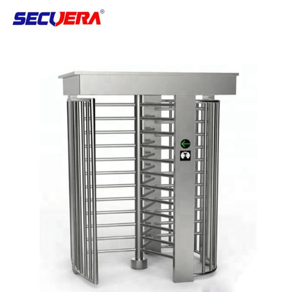 Pedestrian Automatic Sliding Security Entrance Control Swing RFID Turnstile