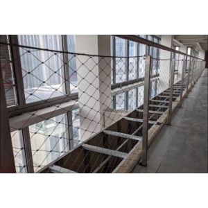 30mm*30mm Stainless Steel Wire Rope Mesh SS304 Wire Rope Net