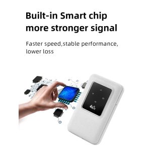 4G LTE Mobile WiFi Hotspot Unlocked Wireless Internet Router With SIM Card Slot