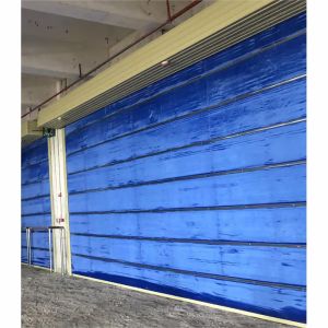 China Double Track Fireproof Roller Curtain Ambient Humidity ≤90%  GB14102-2005 on sale