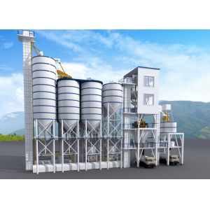 Concrete Batching Plant Vertical Skip Type Batch Building Material Mix Plant