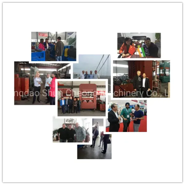 Rubber Floor Tile Vulcanizing/Vulcanizer/Curing/Compression Moulding Press Machine