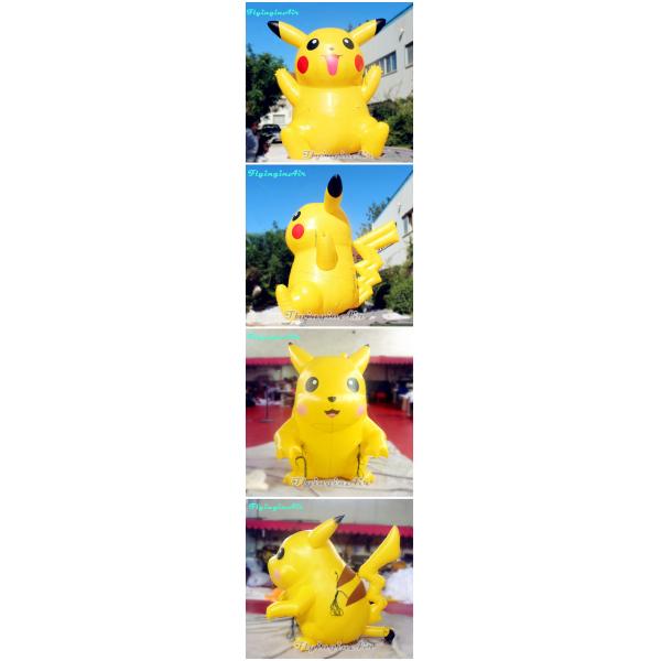 Giant Pocket Monster Model, Cute Inflatable Pikachu for Children