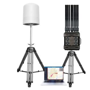 6GHz Fixed Drone Detector with RF Spectrum Analyzer | Long-Range 10km Anti-Drone System for UAV Detection, FPV Signal Interception, Security Surveillance, and Critical Infrastructure Protection