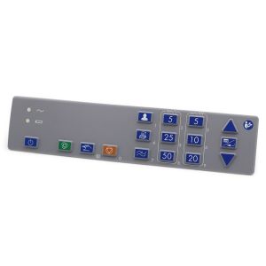 High Quality Medical Infusion Pumps Silicone Rubber Keypad with -40- 85°C
