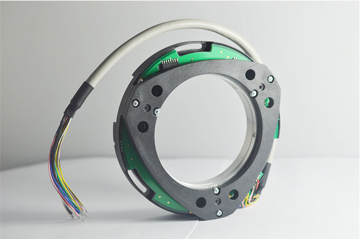 100mm Diameter Bearingless Encoder 2500ppr With Large Hole