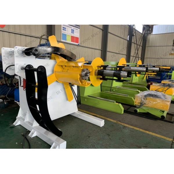 Quality Hydraulic 5T Metal Decoiler Machine 3KW Coil Decoiler Auto Control for sale