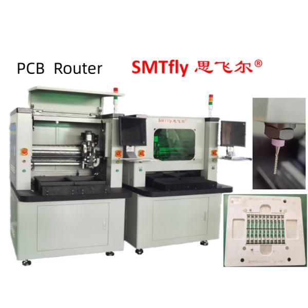 Quality Dual Table CEM PCB Router Depaneling Machine-PCB Router Depaneler for sale