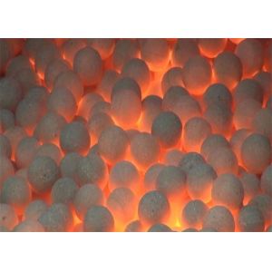 1900 Degree Size 40,50,60 Refractory Ball For Hot Blast Stove , High Temperature