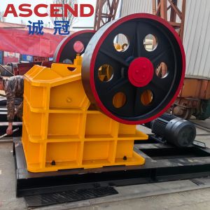 Primary Jaw Crusher PE500x750 PE600x900 80 100tph Capacity For Gypsum Quartz