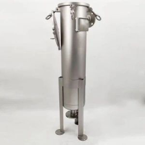 Max Flow Rate 27%-80% Filter Mesh Stainless Steel Bag Filter Housing - Wire size
