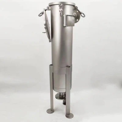 Max Flow Rate 27%-80% Filter Mesh Stainless Steel Bag Filter Housing - Wire size