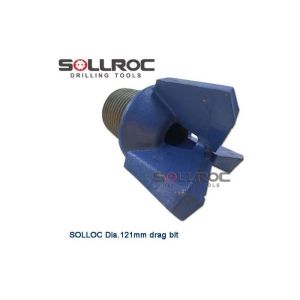 Threaded Connection Chevron Drag Drill Bit Forging Processing API 3 1/2'' REG