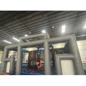 Interactive Inflatable Disco Dance House Adult Boom Box Jumping Bouncy Castle