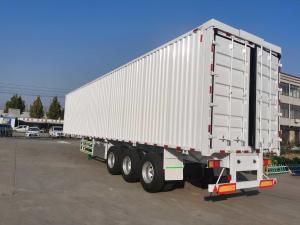 Wholesale 42' 3 Axle Cargo Enclosed Trailer 80T Van-Type Cargo Transporter from china suppliers
