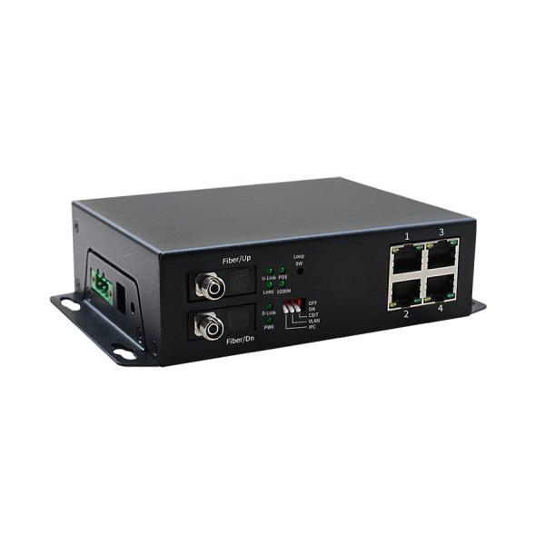Quality 4+2 Full Gigabit Unmanaged Ethernet Switch with 2 FC and 4 Ethernet Ports for sale