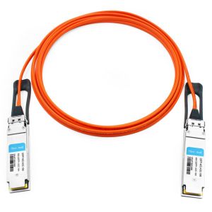 China Juniper EX-SFP-40GE-AOC-10M Compatible 10m (33ft) 40G QSFP+ to QSFP+ Active Optical Cable on sale