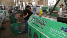SJZ65/132 PVC Plastic Recycling Granulator Machine Hot Cutting Plastic Recycling