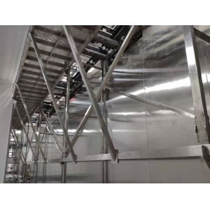 ISO9001 PLC Control Recirculating Airflow System Bread Proofer