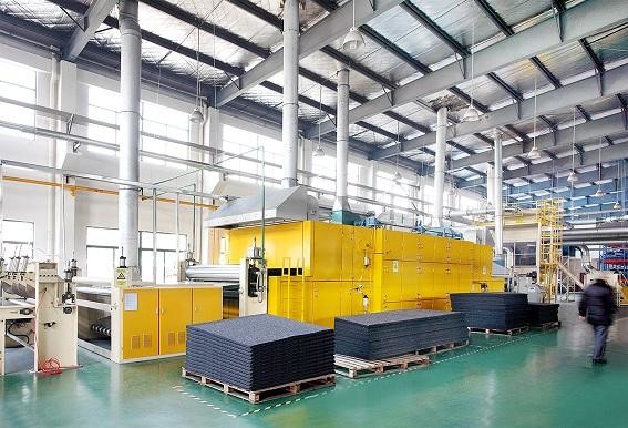 Needle Punching Nonwoven Line For The Automotive Inductry / Car Sound Insulation