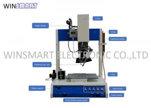 China Automatic 3 Axis PCB Soldering Robot Welding Machine 110V on sale