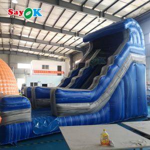 Inflatable Bounce Slide Commercial Tropical Water Slide Inflatable Outdoor