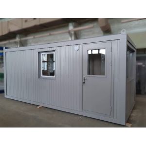 Waterproof fireproof Flat Pack Container 20ft 40ft Portable Modular Prefab House