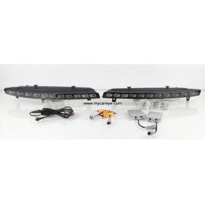 Audi Q7 LED DRL Daytime Running Lights Driving Fog Lamp Turn Signal 2010-2015