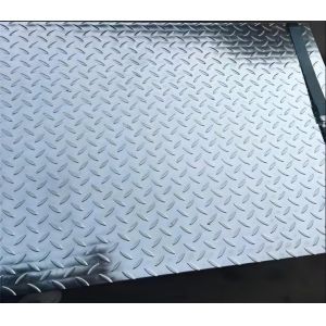 1250mm Width Hot Dip Galvanized Steel Pattern with Punching Processing Service