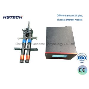 Precision Dispensing Valve for Dual Tube Glue Extrusion and Mixing