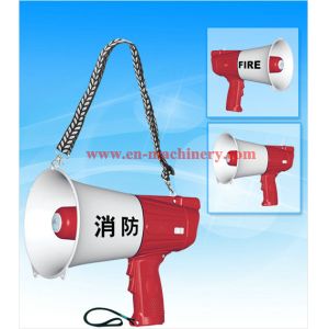 ABS Police Handhold Megaphone Outside with Mini Fan Handy Megaphone
