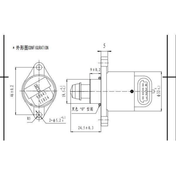 ISCV idling motor 90645