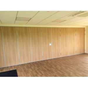 Movable Operable Sliding Folding Partition Walls For Classroom 85mm Width