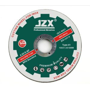 China 100x1x16mm R Hardness 80M/S Ss Cutting Disc on sale