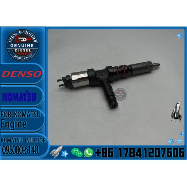 Diesel Fuel Injector 095000-6140 6261-11-3200 For PC800-8 6D140 Engine