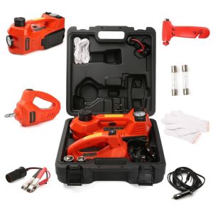 China 4 In 1 Electric Car Jack 5 Ton 12v Kit Hydraulic Car Jack Lift 35L/min on sale