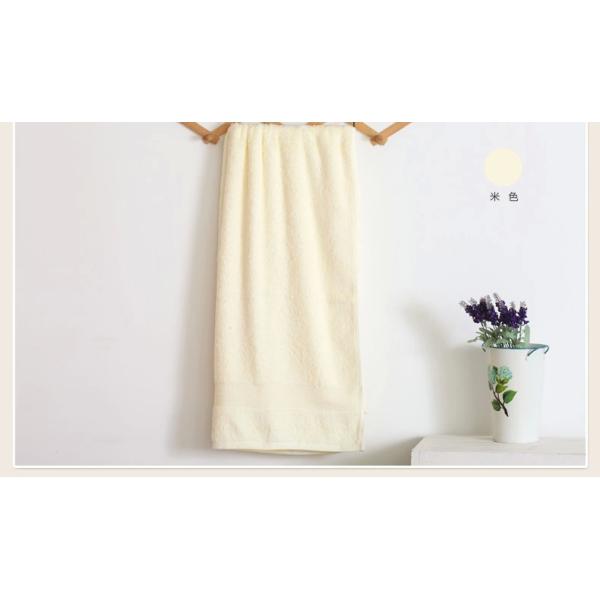 100% cotton plain color terry dobby border bath towel banded bath towel, cotton bath towel