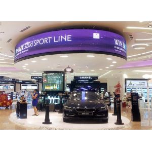 P2.5 Flexible LED Display Soft Innovative Curved Shape of Advertising Screen