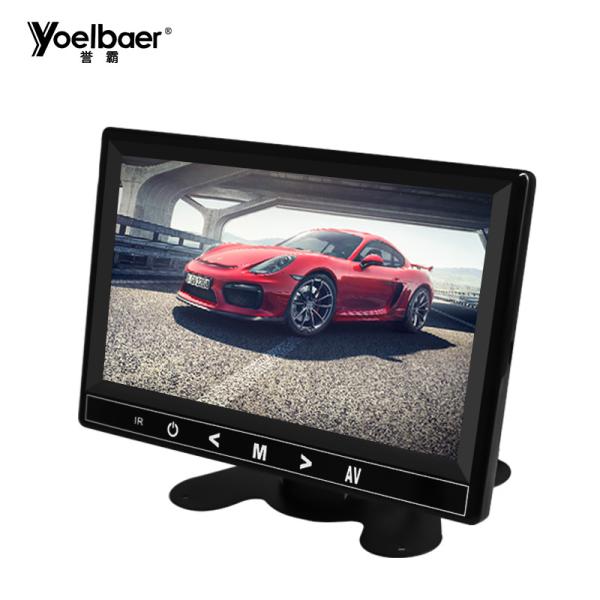 Quality 7 Inch MP5 Player Mirror Car TFT LCD Monitor 400cd/m2 Brightness PAL/NTSC Standard for sale