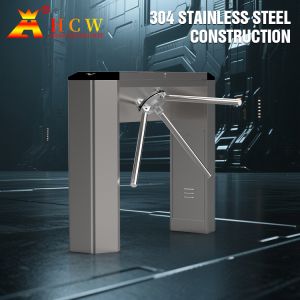 Flap Barrier Turnstile Retractable Wing Entrance Control Security Automation