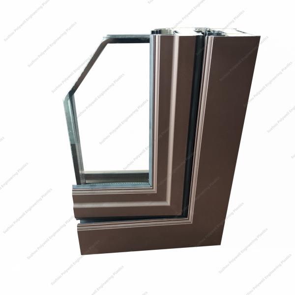 Quality Typhoon Resistant Balcony Push Pull Windows Aluminum System Broken Bridge Profile for sale