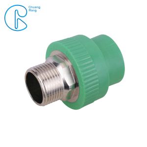 Wholesale Environment Friendly PPR Pipe Socket Coupling Fitting With Metal Thread from china suppliers