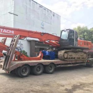 Wholesale Low Noise Excavator Mounted Pile Driver , Hydraulic Pile Driving Equipment from china suppliers