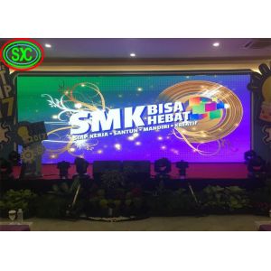 Energy Saving SMD 4.81mm Electronic Rental LED Display For Businesses